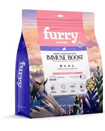 FURRY WONDER IMMUNE BOOST Freeze-Dried Raw CHICKEN&PIGEON Recipe for CATS & DOGS