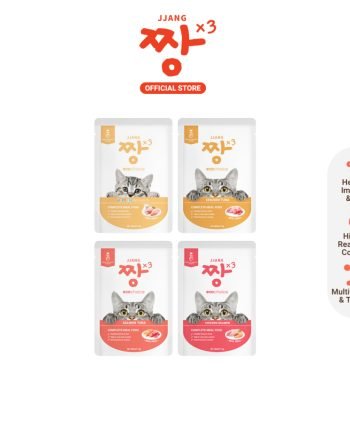 JJANG Eco-choice Pouch Cat Wet Food Real Meat Fish