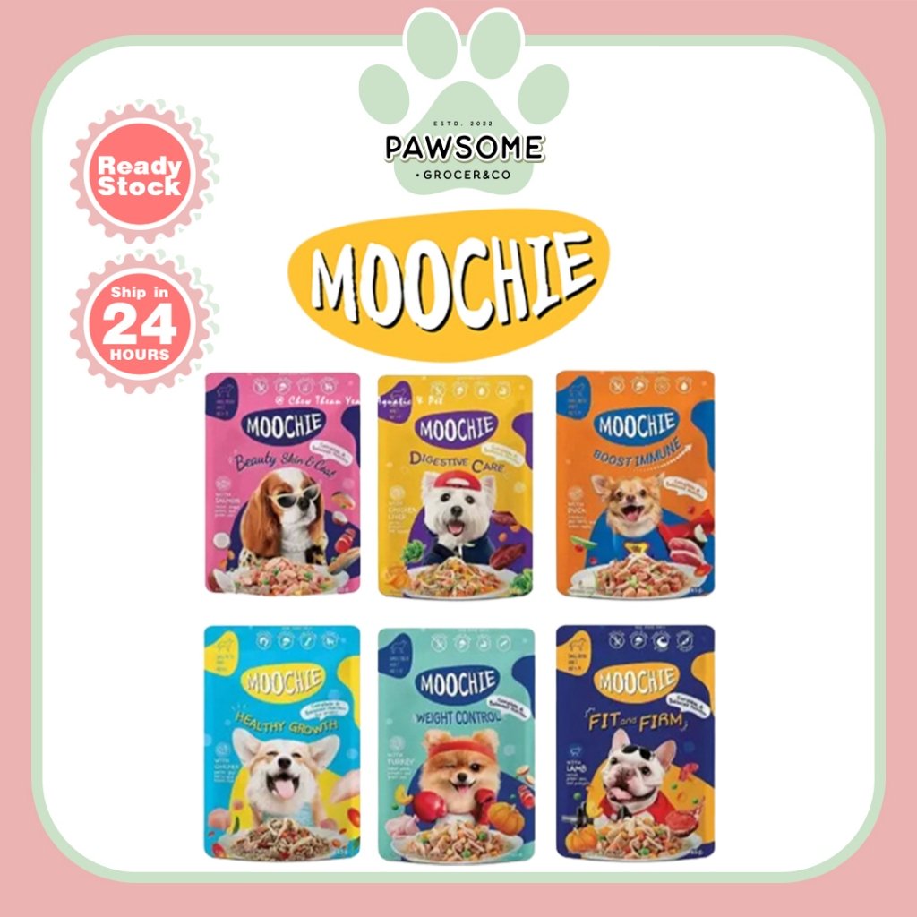 MOOCHIE Dog Pouch Wet Food For Dogs 70g
